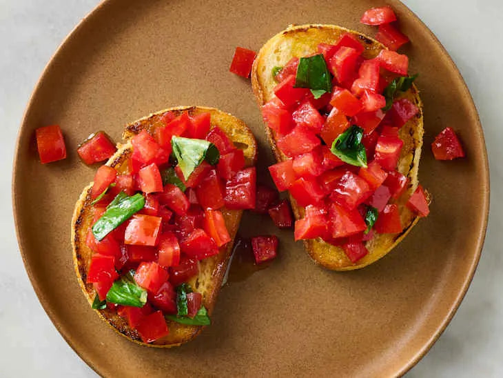 Bruschetta (It's "Broo-SKET-Ta," and Yes, He Checks)