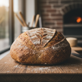 100% Stone Ground, Sprouted, Einkorn Sourdough Boule